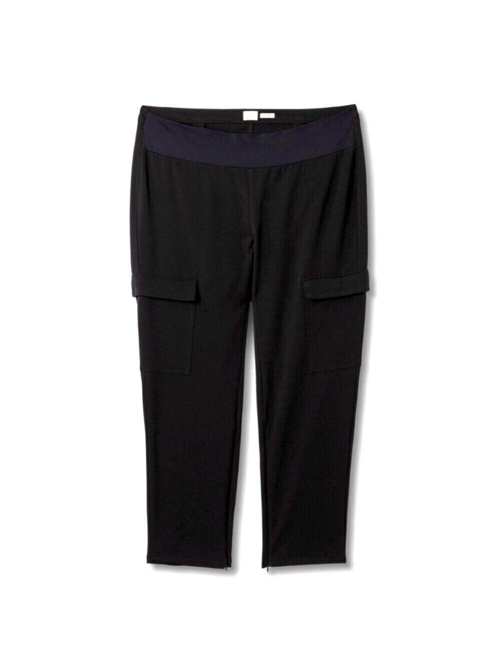 A New Day Women's Adaptive Seated Fit Pants, Black - NWT